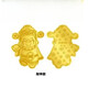 幸福久久財(cái)神好柿連連公主請(qǐng)發(fā)財(cái)搞錢要緊潮牌黃金手機(jī)貼DIY手飾 財(cái)神含黃金含量約0.1克