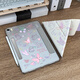 MOROCK【3+Y支撐】適用ipad pro保護(hù)套磁吸搭扣無筆槽2025蘋果平板air7/6防彎亞克力背板可拆分透明硬殼 【蝴蝶花園】Y型磁吸拆分/防彎背板 2025/2024版Air7/Air6(