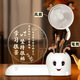 潮流烽火線(xiàn)勵志學(xué)習擺件自律中高考加油書(shū)桌激勵座右銘業(yè)生日畢業(yè)季禮物 學(xué)習很酷 風(fēng)扇筆筒小夜燈-禮盒裝