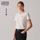 Teenie Weenie小熊女裝短袖T恤2025年夏季新款基礎V領(lǐng)寬松舒適上衣