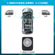 大耳象汽車音響三分頻喇叭6.1無損揚(yáng)聲器dsp低音炮功放高音改裝升級 6.1套裝（1.5寸全頻-MI1.5Q） 包安裝