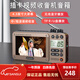山水（SANSUI）便攜式插卡U盤隨身聽老人充電藍牙音箱迷你FM收音機聽書機視頻機戶外擴音器無線廣播半導(dǎo)體 玲瓏黃M33【視頻播放+便攜收音】