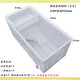 咖咪龍特大號烏龜缸帶排水加厚養龜專(zhuān)用箱家用帶曬臺水陸缸組合式養龜箱 白色側排 80*40*34CM 此款無(wú)沙盤(pán)