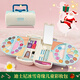迪士尼（Disney）兒童化妝品彩妝套裝艾莎公主生日禮物安全女孩舞臺(tái)表演眼影腮紅