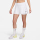 耐克（NIKE）女子網(wǎng)球服短裙半身裙 速干運(yùn)動(dòng)短裙網(wǎng)羽運(yùn)動(dòng)裙 內(nèi)置底褲 白色 DH9553-100 L
