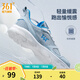 361度運(yùn)動(dòng)鞋男鞋夏季透氣網(wǎng)面跑鞋通勤輕質(zhì)減震戶外健身慢跑步鞋 太空灰/工裝藍(lán)【網(wǎng)面透氣】 42