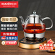 金灶（KAMJOVE）全自動煮茶器黑茶煮茶壺養(yǎng)生壺 玻璃智能保溫電茶壺?zé)鑹卣舨杵?0.8L