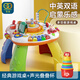 谷雨（GOODWAY）多功能游戲桌學(xué)習(xí)桌嬰兒益智玩具疊疊杯1-3歲6兒童玩具寶寶疊疊樂