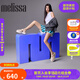 Melissa梅麗莎夏季新款女士齒輪厚底鞋果凍羅馬涼鞋35818 米色 37