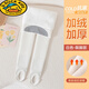 G.DUCKKIDS女童打底褲秋冬款加絨加厚寶寶一體絨保暖褲外穿踩腳兒童連腳褲襪 【踩腳-加絨加厚】白色 均碼 XXL碼【身高140-155cm】