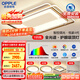 歐普（OPPLE）吸頂燈客廳燈全光譜智能LED燈具燈飾簡(jiǎn)約現(xiàn)代大氣套餐1 包安裝