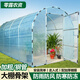 村舍家用溫室大棚骨架花房暖房植物簡(jiǎn)易保溫花棚暖棚防雨防凍保暖棚 2米寬 3米長(zhǎng) 2米高【帶棚膜】
