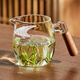 憶壺茶耐熱玻璃茶壺月牙過(guò)濾一體壺綠茶泡茶器家用泡綠茶公道杯茶壺茶具 【透明】沐云月牙壺750ml