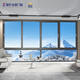 富軒臥室隔音玻璃窗鋁合金門(mén)窗推拉窗封陽(yáng)臺落地窗斷橋鋁定制系統窗 富雅S25推拉窗定制誠意金