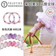 TELETIES美國進(jìn)口電話(huà)線(xiàn)發(fā)圈【M碼】中號頭繩泰莉圈TT圈手環(huán)頭飾 新年禮物 【M碼2條】粉色風(fēng)暴