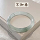 小紅書同款8mm玻璃仿玉手鐲圓條粗款鐲子可水洗不掉色超仙氣女鐲. 粗手鐲不知春