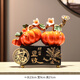 創(chuàng  )意南瓜招財擺件客廳桌面客廳酒柜玄關(guān)擺件工藝品開(kāi)業(yè)喬遷禮物 財富豐收擺件