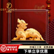 紀梵蒂 GEFIODEY貔貅擺件絨沙金工藝品辦公室家居酒柜裝飾品商務(wù)定制開業(yè)禮品 絨沙金中號富貴貔貅