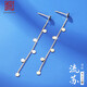 老銀匠s925銀耳釘長(zhǎng)款流蘇銀耳墜女款小眾設(shè)計(jì)感輕奢感冷淡風(fēng)耳飾銀 925銀/含證書(shū)/含1對(duì)銀耳堵