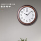 SEIKO日本精工時(shí)鐘11英寸28cm夜光表時(shí)尚個(gè)性簡(jiǎn)約現代客廳臥室掛鐘掛表 QXA313木紋