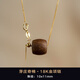 蘇小北天然芽莊奇楠沉香吊墜99沉滿(mǎn)油熟結K金項鏈送女友520情人節禮物 越南芽莊奇楠（18K金）