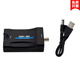 HDMI轉(zhuǎn)BNC復(fù)合視頻信號(hào)HDMI to Q9頭VHS DVD播放器PAL/NTSC轉(zhuǎn)換器 黑色