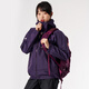 mont·bell Rain Trekker沖鋒衣女款25新品防水防風(fēng)透濕硬殼外套 1128730 PU紫色 L
