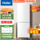 海尔（Haier）170升两门二门双门节能低噪风冷无霜小型家用电冰箱宿舍租房不占地方以旧换新BCD-170WLHC2Z0WV