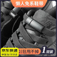 LPF免系鞋帶懶人兒童彈力松緊帶鞋扣卡扣鎖扣繩男款女不用綁固定神器 黑色+黑扣 一雙裝（鞋帶2根/鞋扣2只）