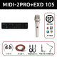 midiplus STUDIO 2 PRO OTG迷笛聲卡主播直播唱歌電腦手機通用戶(hù)外演出錄音配音有聲書(shū)喊麥電音K歌專(zhuān)業(yè)套裝 迷笛2PRO+EXD 105+一對一精調