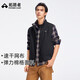 拓路者戶(hù)外馬甲男女同款24年冬季立領(lǐng)中性時(shí)尚運動(dòng)彈力保暖背心馬夾男 巖石灰 XL