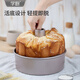 學(xué)廚 戚風(fēng)蛋糕模具 碳鋼烘焙模具 加高蛋糕坯子活底易清洗烘焙工具 金色6寸活底中空蛋糕模WK9073