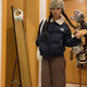 詩丹蕊韓版學(xué)院風(fēng)羽棉襖絨服短款棉服外套女學(xué)生冬季新款保暖棉衣面包服 藏青色 均碼【可備注碼數(shù)】