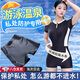 OIMG游泳防水內褲女士硅膠泳褲泡溫泉防水神器無(wú)痕防感染安全褲沙灘褲 黑色M碼（90-125斤）