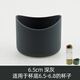 潤開臨不規(guī)則硅膠杯底套通用水杯防滑防燙防刮玻璃杯保溫杯底保護套 深灰色(6.5cm)