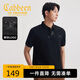 卡賓男裝印花刺繡Polo衫夏翻領(lǐng)短袖T恤通勤上衣