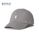 Polo Ralph Lauren 拉夫勞倫 男女同款 經(jīng)典款棉質(zhì)卡其布棒球帽RL52858 020-灰色 ONE