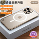 GUMAYUSI適用蘋果16promax手機殼鈦金屬邊框新款超薄iPhone16pro保護(hù)套16Plus全包防摔套個性創(chuàng)意高級感 【沙漠色鈦-磁吸款】3D金屬鏡頭丨超薄裸感 iPhone 16 Pro
