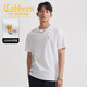 卡賓【彩繪卡通繡花】男裝短袖T恤夏季新款圖案冰絲圓領(lǐng)上衣