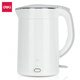得力85613保溫電熱水壺1.7L(白)(臺(tái))