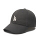 美職棒（MLB）男女復(fù)古可調(diào)節(jié)軟頂運(yùn)動棒球帽休閑遮陽鴨舌帽情侶CP77/CP66 炭灰色LA小標(biāo)【CP77-07CGS】 均碼