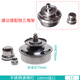 蘇品 實(shí)驗(yàn)用不銹鋼酒精燈/防泄漏/防爆/加厚/安全耐用 螺口/插口石棉網(wǎng)三腳架150/250ml全套裝艾灸煮茶 100ml火焰可調(diào)（插口）