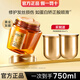 歐萊雅發(fā)膜修復(fù)干枯改善毛躁柔順光澤女士奇煥精油滋養(yǎng)護(hù)發(fā) 黃金發(fā)膜 250ml*1瓶 +替換裝2瓶
