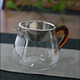 班意 公道杯 公杯 分茶器 分茶勻杯 茶海 純手工高硼硅耐熱玻璃 玲瓏珍珠茶海+杯漏（大號(hào)帶卡扣