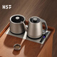 HnSeFe純鈦燒水壺全自動(dòng)雙邊上水恒溫一體嵌入式茶臺(tái)茶桌泡茶專用煮茶器 1L 雙上水燒水壺+消毒鍋