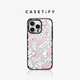 CASETIFY 愛(ài)心小兔手機殼 適用于iPhone 15 Pro Max 透明黑框