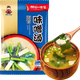 神州一味噌湯料 冷凍干燥海苔味增湯8g*4塊裝  湯料包 速食味增醬大醬湯