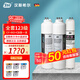 漢斯希爾（SYR）家用凈水器濾芯RO反滲透純水機耗材適用WS-6030-4001/4002/4003/4004/4005/4006/4007/4008等通用 【套餐2】123級各1支