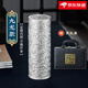 ZSR銀杯子999純銀內(nèi)膽禮品杯足銀茶杯過濾九龍銀水杯商務(wù)高檔保溫杯 九龍銀色 足銀內(nèi)膽 361ml 贈(zèng)皮禮盒+證書