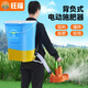 旺福電動施肥器撒肥機(jī)播種機(jī)撒肥料神器肥料撒播機(jī)播撒器配件施肥神器 25升新款哨子頭+鋰電12A+充電器